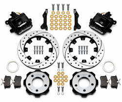 Wilwood 06-15 Civic Black Caliper Drilled Rotor Rear Big Brake Kit
